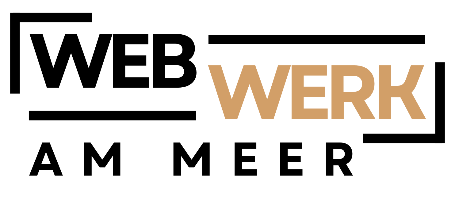 Das lange Logo der Webentwicklungs- und Webdesign Agentur WebWerk am Meer